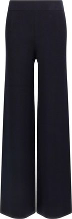Max Mara Marzia Pantaloni Blu-Donna