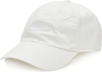 Nike Club Unstructured Futura Wash Cap Baseball Caps Sail/White : SM/MD, Cotton