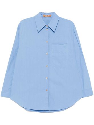 Rejina Pyo Caprice blouse - Blauw