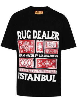 Les Benjamins T-shirt con stampa Les Benjamins x Market Rug Dealer - Nero