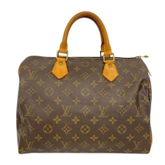 Louis Vuitton Pre-owned Vintage Monogram Canvas Handtas - Dames - Pre-owned - Bruin - Maat: ONE Size Taf