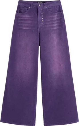 Desigual Mujer, Pantalones, P&uacute;rpura, Talla: XS