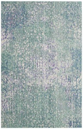 Safavieh Alfombra poli&eacute;ster blu/multicolore 122 x 183 cm