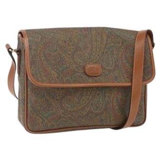 Valentino Pre-owned Vintage Schoudertas - Dames - Pre-owned - Bruin - Maat: ONE Size Leer