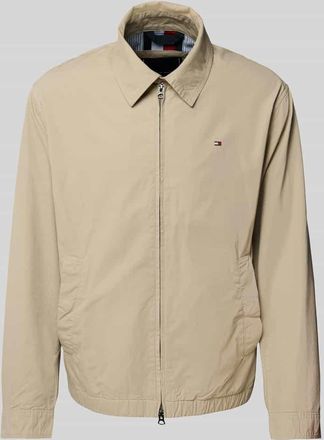 Tommy Hilfiger Regular Fit Blouson aus reiner Baumwolle in Beige, Gr&ouml;&szlig;e XXL