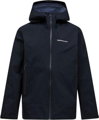 Peak Performance Treeline Gore-Tex 3L Jacket Regenjacke f&uuml;r Herren | schwarz