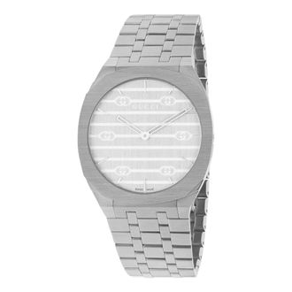 Gucci Gelaagde Horloge - Dames - Horloges - Grijs - ONE Size - Accessoires