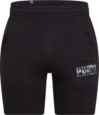 Puma Puma Mens Key Camo Grapghic Sweat Shorts 8 Jogger Puma Black XS