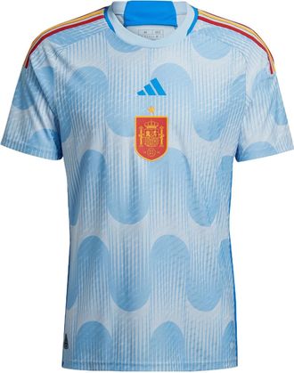adidas Spain 2022-2023 World Cup Away Authentic Jersey Asia Sizing HE2024