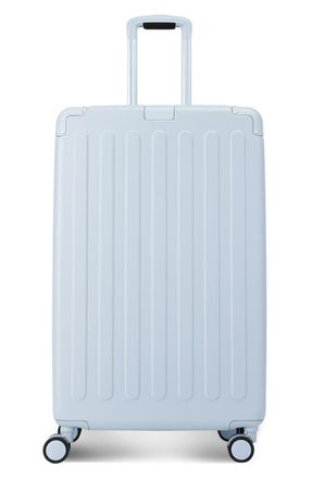 Hedgren Nostos Matte Large Spinner Suitcase in Aither Blue at Nordstrom