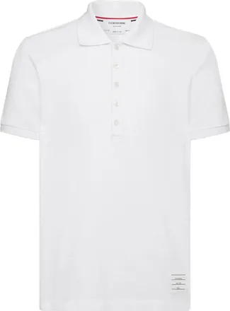Thom Browne Button-placket Polo Shirt