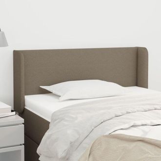 vidaXL Cabecero De Tela Gris Taupe 93x16x78/88 Cm Vidaxl