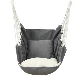 OEM Silla Colgante, Correas Y Ganchos Resistentes Para Colgar F&aacute;cilmente, Algod&oacute;n Suave, Bolsillo Lateral, Juego De Silla Con Borla, 130100cm