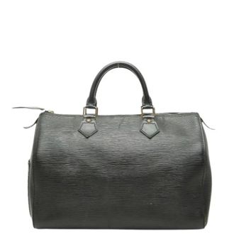 Louis Vuitton Pre-owned Handbags, female, Black, Size: ONE SIZE Pre-owned Vintage Boston Bag
