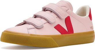 Veja Recife Logo Womens Shoes Red : EU 38.5 (US Womens 7.5) M, Leather