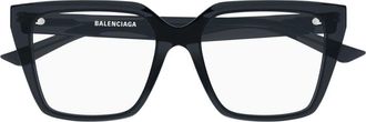 Balenciaga Glasses, female, Black, Size: 53 MM Eyeglasses