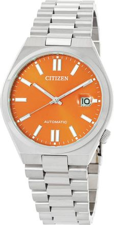 Citizen Tsuyosa Automatic Orange Dial Mens Watch NJ0151-88Z