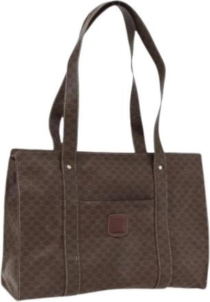 Celine Pre-owned Vintage Tote Bag - Dames - Vintage Shopper - Bruin - ONE Size - Vintage