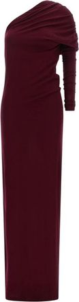 ARMARIUM Marcella Lange Jurk - Dames - Maxi kleedjes - Rood - S - Wol - Kleedjes