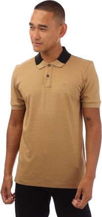 HUGO BOSS Heren Phillipson 116 Poloshirt (Beige)