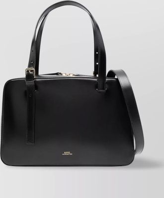 A.P.C. virginie box bag strap adjustable