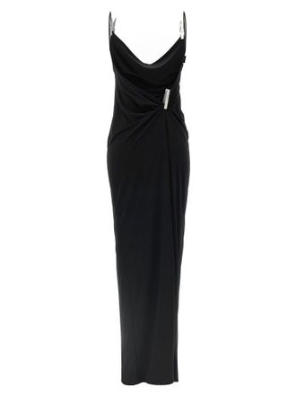 Coperni Washing Clip Gala Dress - Black