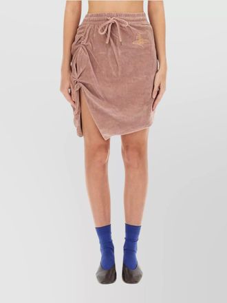 Vivienne Westwood asymmetric hem drawstring waist skirt