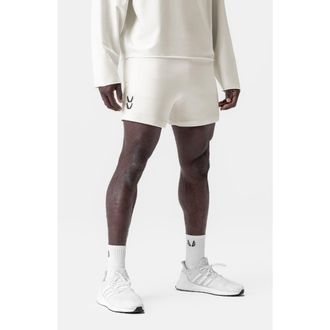 ASRV Waffle Knit Sweat Short in Cream at Nordstrom, Size Xx-Large
