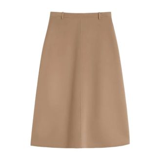 Max Mara Dames, Rokken, Bruin, Maat: XL