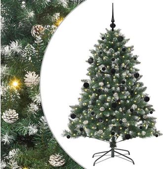 vidaXL &Aacute;rbol De Navidad Artificial Verde 150 Cm Pvc, Pl&aacute;stico Y Acero Vidaxl