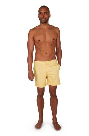 Lords of Harlech Neptune Tailored Swim Short in Sunshine at Nordstrom, Size 34