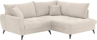 Mr. Couch Ecksofa »Blackburn II, L-Form« Mit Kaltschaumpolsterung bis 140 kg belastbar