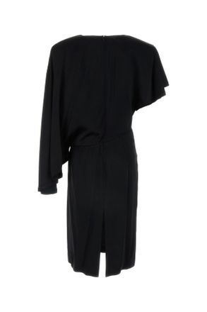 Stella McCartney 6a04463bu370 1000 Black T1: Viscose Abiti Dress