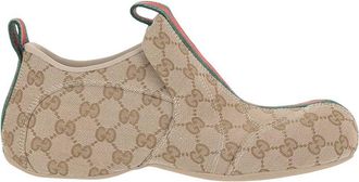 Gucci Beige Logo Drip Sneakers