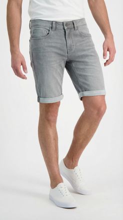 Cars Jeans Jeansshorts CARS JEANS CALIFORNIA Den, Herren, Gr. XXL, N-Gr, grau (grau used), Web, Obermaterial: 79% Baumwolle, 20% Polyester, 1% Elasthan, Abriebef