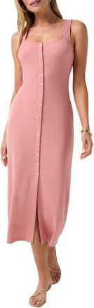 Travis Mathew Cloud Rib Sleeveless Maxi Sundress in Mesa at Nordstrom, Size Xx-Large