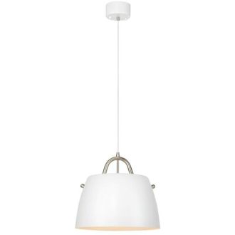 Markslöjd Spin - Lampada a sospensione a soffitto a cupola a 1 luce bianca, E27 - Markslojd