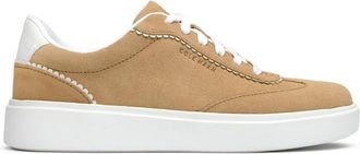 Cole Haan Womens Arlowe Trainers - Tan Suede - Size UK 7