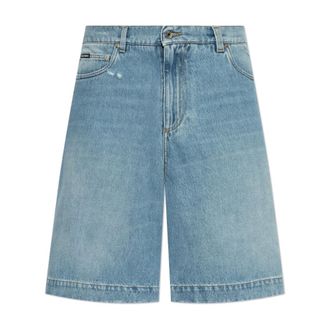 Dolce & Gabbana Heren, Korte broeken, Blauw, Maat: XL Denim