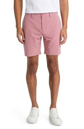Travis Mathew Bermuda Shorts in Heather Earth Red at Nordstrom, Size 33