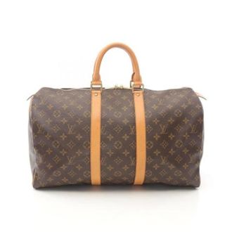 Louis Vuitton Vintage, unisex, Bruin, ONE Size, Pre-owned Vintage Weekendtas