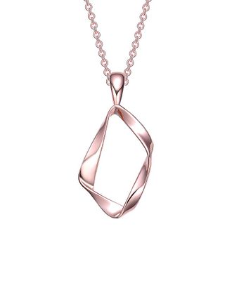 Genevive 14K Rose Gold Vermeil Pendant Necklace