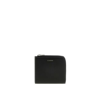 Jil Sander Logo Nappa Brieftasche
