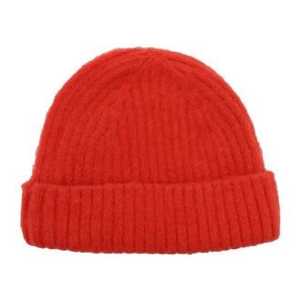 Aspesi Cappello - unisex - Hoeden - Oranje - ONE Size - Wol - Accessoires