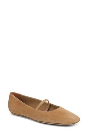 Franco Sarto Teyana Mary Jane Flat in Warm Camel at Nordstrom Rack, Size 11