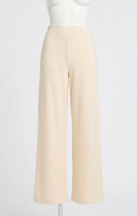 Z Supply Andre Wide Leg Pant In Whisper White
