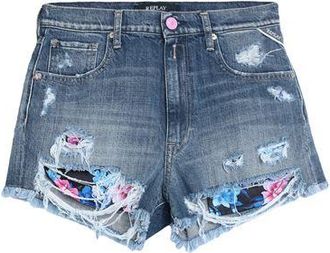 Replay BOTTOMWEAR - Denim shorts sur YOOX.COM