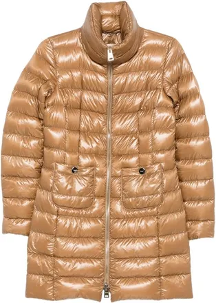 Herno Quilted High-neck Zip-up Coat