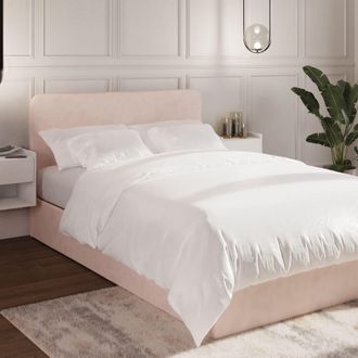 GFW Chiswick Ottoman Bed in Pink | Size: Single