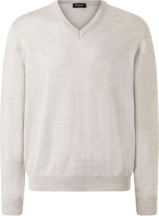 Maerz V-hals Truien - Heren - V-hals truien - Beige - 4XL - Truien & Vesten